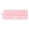 Bobbin Box - Pink Foam Lined -Fabric Store Bobbin Box Pink Foam 1
