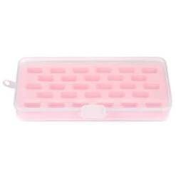 Bobbin Box - Pink Foam Lined