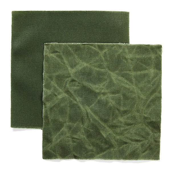 DuraWax™ Light Waxed Canvas Cotton Duck 12 Oz. Sage 57" Fabric 5 DuraWax™ Light Waxed Canvas Cotton Duck 12 Oz. Sage 57" Fabric - Image 3