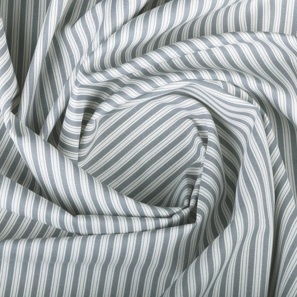 Magnolia Home Polo Stripe Slate 55" Fabric 7 Magnolia Home Polo Stripe Slate 55" Fabric - Image 5