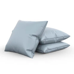 Nauga Soft Blue Fog 54" Vinyl Fabric -Fabric Store Nauga Soft Vinyl Blue Fog 54 902