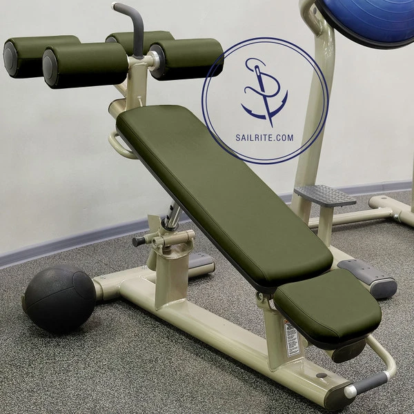 Nauga Soft Ivy 54" Vinyl Fabric 7 Nauga Soft Ivy 54" Vinyl Fabric - Image 5