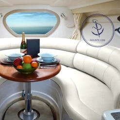 Nauga Soft Soft White 54" Vinyl Fabric 11 Nauga Soft Soft White 54" Vinyl Fabric -Fabric Store Nauga Soft Vinyl Soft White 54 76