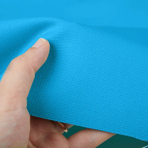 Nimbus™ Cotton Duck 12 Oz. Cerulean 57” Fabric 4 Nimbus™ Cotton Duck 12 Oz. Cerulean 57” Fabric - Image 3