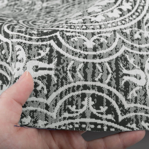 Outdura® Constantine Coal 54" Upholstery Fabric (12104) 5 Outdura® Constantine Coal 54" Upholstery Fabric (12104) - Image 3