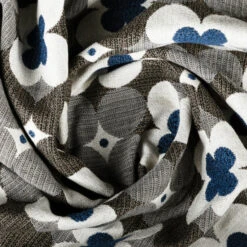 Outdura® Poppy Midnight 54" Upholstery Fabric (7500) -Fabric Store Outdura Poppy Midnight 54 Upholstery Fabric 7500 5