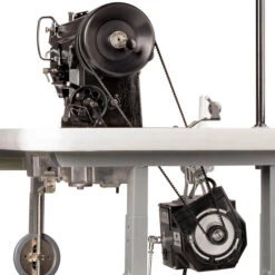 Sailrite® Standard Fabricator® Sewing Machine Package (220–240V) 11 Sailrite® Standard Fabricator® Sewing Machine Package (220–240V) -Fabric Store Sailrite Fabricator Sewing Machine in Power Stand with Workhorse Servo Motor 220 240V Kit 13