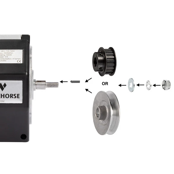 Sailrite® Workhorse® Servo Motor (110V) 7 Sailrite® Workhorse® Servo Motor (110V) - Image 5