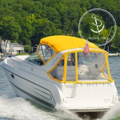 Sunbrella® Marine Grade 4602-0000 Sunflower Yellow 46" Fabric -Fabric Store Sunbrella 4602 0000 Sunflower Yellow 46 75