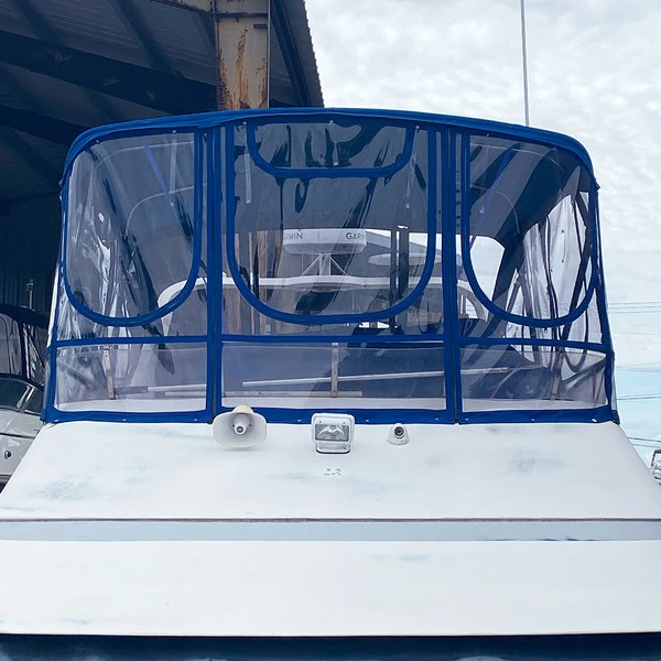 Sunbrella® Marine Grade 4617-0000 Royal Blue Tweed 46" Fabric 7 Sunbrella® Marine Grade 4617-0000 Royal Blue Tweed 46" Fabric - Image 5