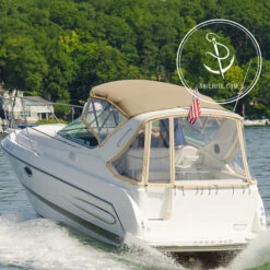 Sunbrella® Marine Grade 4633-0000 Linen 46" Fabric -Fabric Store Sunbrella 4633 0000 Linen 46 75