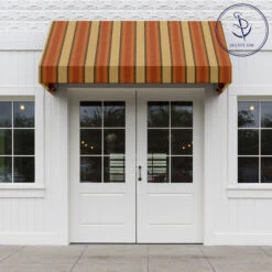 Sunbrella® Awning Stripe 4857-0000 Colonnade Redwood 46" Fabric -Fabric Store Sunbrella 4857 0000 Colonnade Redwood 46 Signature Series Awning Stripe 72