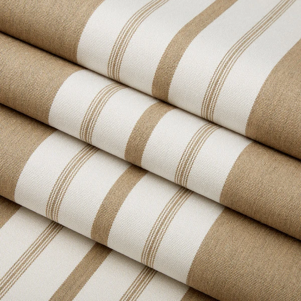 Sunbrella® Awning Stripe 4954-0000 Heather Beige Classic 46" Fabric 4 Sunbrella® Awning Stripe 4954-0000 Heather Beige Classic 46" Fabric - Image 2