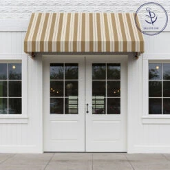 Sunbrella® Awning Stripe 4954-0000 Heather Beige Classic 46" Fabric 12 Sunbrella® Awning Stripe 4954-0000 Heather Beige Classic 46" Fabric -Fabric Store Sunbrella 4954 0000 Heather Beige Classic 46 Signature Series Awning Stripe 707