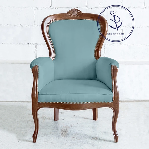 Sunbrella® 5420-0000 Canvas Mineral Blue 54" Upholstery Fabric 8 Sunbrella® 5420-0000 Canvas Mineral Blue 54" Upholstery Fabric - Image 6