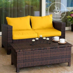 Sunbrella® 5457-0000 Canvas Sunflower Yellow 54" Upholstery Fabric -Fabric Store Sunbrella 5457 0000 Canvas Sunflower Yellow 54 73