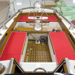 Sunbrella® Marine Grade 6003-0000 Jockey Red 60" Fabric 11 Sunbrella® Marine Grade 6003-0000 Jockey Red 60" Fabric -Fabric Store Sunbrella 6003 0000 Jockey Red 60 60