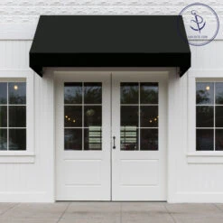 Sunbrella® Marine Grade 6008-0000 Black 60" Fabric -Fabric Store Sunbrella 6008 0000 Jet Black 60 72