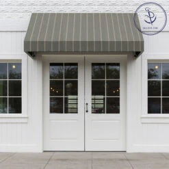 Sunbrella® Awning Stripe 4835-0000 Cooper Ash 46" Fabric -Fabric Store Sunbrella Awning Stripe 4835 0000 Cooper Ash 46 Fabric 72